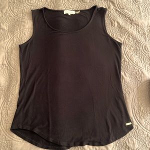 Calvin Klein black jersey tank Large